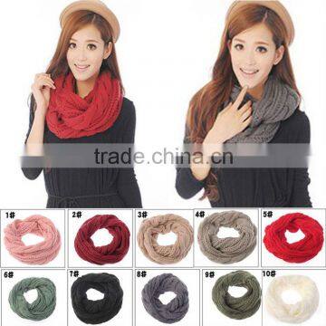 Winter Fashion Women Loop Scarf