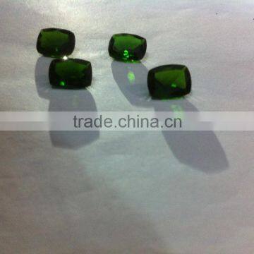 Chrome Diopside Cut Gemstones