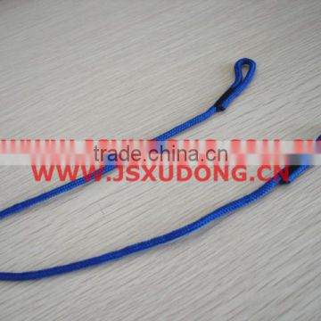 Loop fastening braided rope