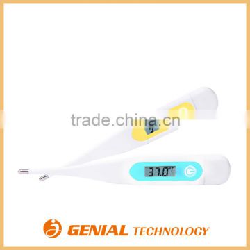 CE ISO approved LCD display hard tip rigid fast waterproof thermometer