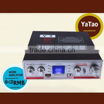 professional amplifier board YT-K06 with remote control HOT!!!