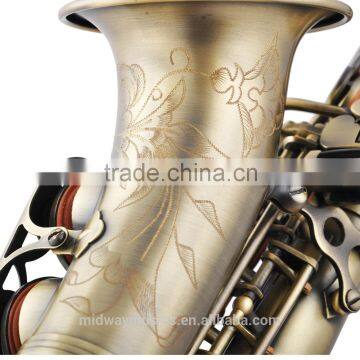 MSSC-302 Vintage Bronze Curved Soprano Saxophone From China Supplier photo-3