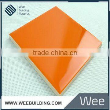 Foshan Factory Interior Orange Tiles Ceramic For Construction Materials Used