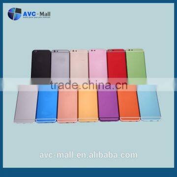 popular colors repair parts for iphone 6 back housing with side button