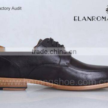 High End Men Leather Dress Shoes Men Derby Shoes Wholesale Leather Shoes photo-5