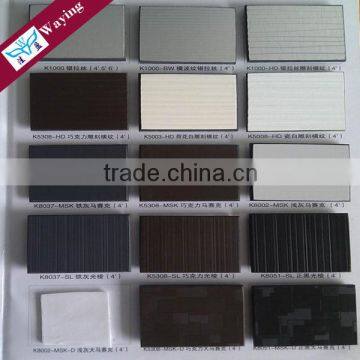 High pressure laminate compact HPL sheet