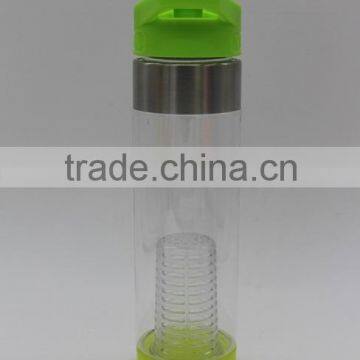 Tritan Sport Water Bottle Plastic New, Fruit Infusion Bottle Water Bottle, BPA Free photo-2
