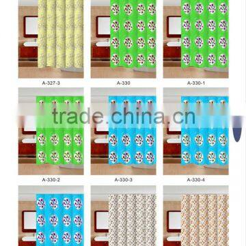 PVC Hot Sale Shower Curtains Elegant