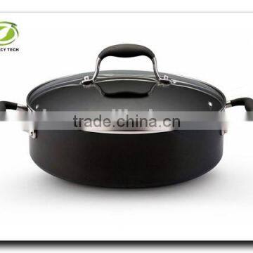 Stock Pot Type Aluminum Non Stick Coating Casserole Dish With LId photo-3