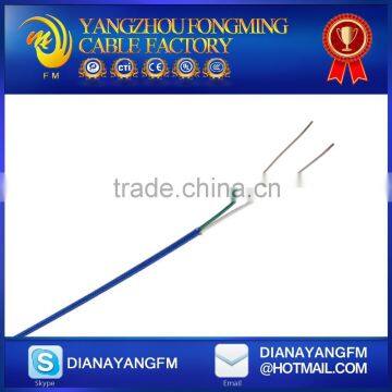 J type fiberglass braid thermocouple extension wire