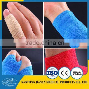 Nonwoven Elastic Self Adhesive adherent Wrap Bandage