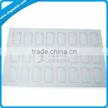 ISO14443A 13.56MHZ HF ultralight Rfid Smart Inlay for Card Lamination