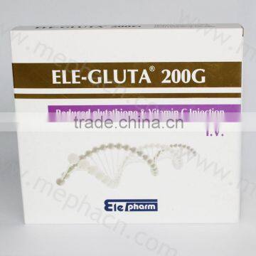 cosmetics raw material and package material use for Glutathione injectable