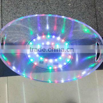 plastic colorful LED ICE bar bucket