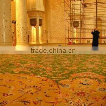 Mosque Prayer Carpet, Handmade Mosque Carpet