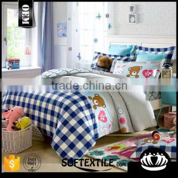 Good Quality 100 Cotton and Cheap Price Cartoon Design Tree Pattern Bedding Set King Duvet Cover Quality Choice photo-6