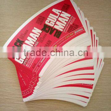 Beverage Use and Cup Type printing paper cup fan                        
                                                                                Supplier's Choice