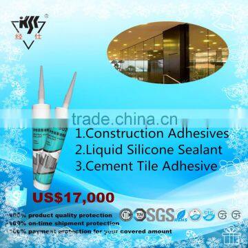 Liquid Silicone Sealant Cement Tile Adhesive Construction Adhesives