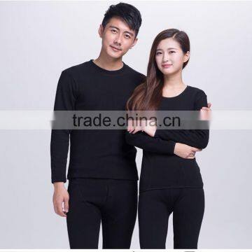 High quality underwear with cashmere long johns couple thermal underwear