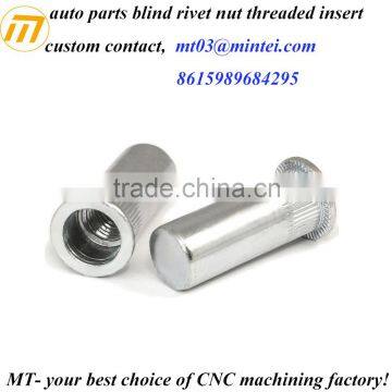 custom auto parts blind rivet nut threaded insert