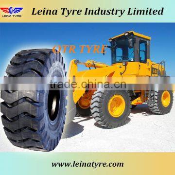 Motor wheel loader tyre bias OTR tyre E3L3 15.5-25