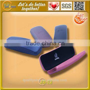 Hot sale real leather glasses case, lightweight glasses boxes ,lens case