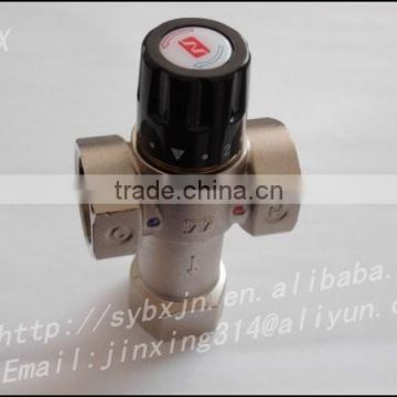 1" brass Intelligent thermostat valve for solar water system