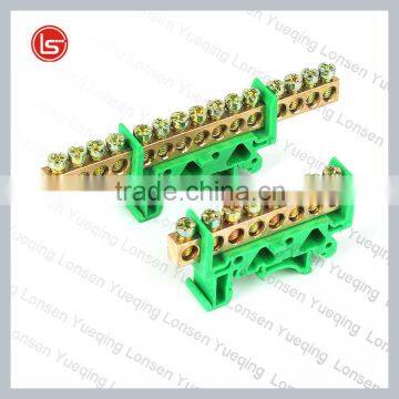 enclosure din rail cable lug terminal block