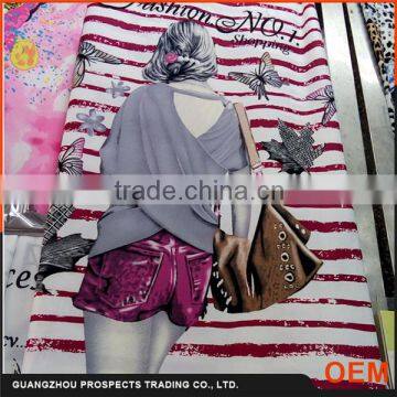 2016 Vogue Favo Factory Service New Designs Fabric Textile Printing