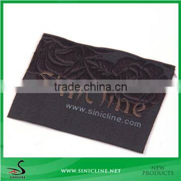 Sinicline apparel end fold woven labels