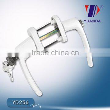 PVC Door Handle With Lock And Safe Knob