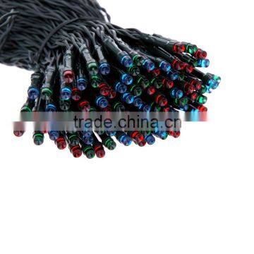 Flash /Steady On 200pcs RGB Christmas String Light For Outdoor Fairy mas Tree Wedding Holiday Party Garden Decoration USB DC 5V