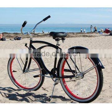 Hot Selling New Arrivel 26 " Beach / Snow Bike with Fat Tire and 24 speed