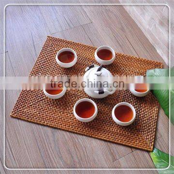 Handmade Natural Wood Cup Pad With Different Customized Design