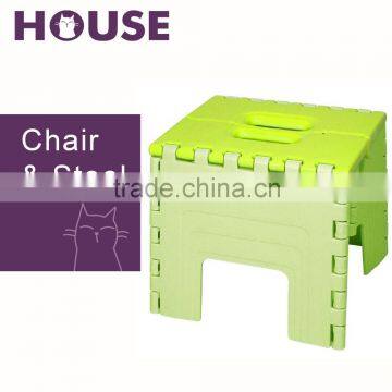 Apple green foldable/folding step stool