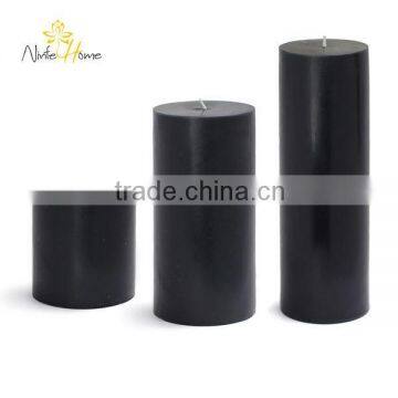 Multi-Colored Pillar Candle