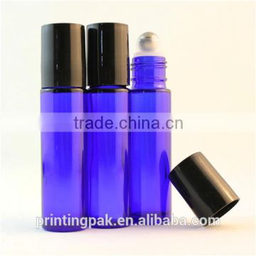 Blue Cobalt Glass Essential Oil Roller Bottles with Stainless Steel Roller Balls for 10ml Aromatherapy Perfumes and Balms                        
                                                Quality Choice