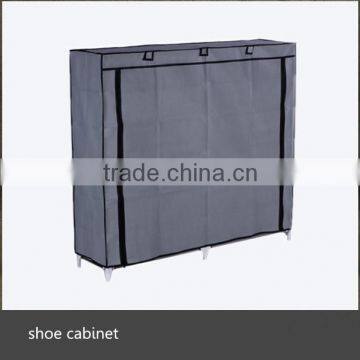 WUHUAN Space Saving Metal Shoe Rack With Non-woven Fabric photo-4