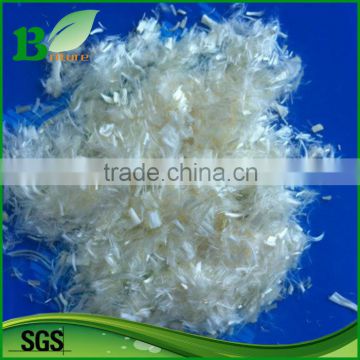 PET Fiber, polyester monofilament fiber for concrete