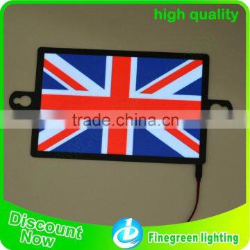 el Flashing Flag Car Sticker Led Custom Flag Car Sticker