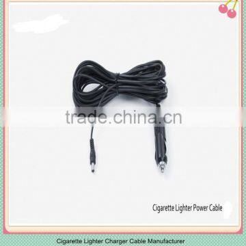 5.5mm X 2.1mm 12v dc power cable to cable with cigarette lighter