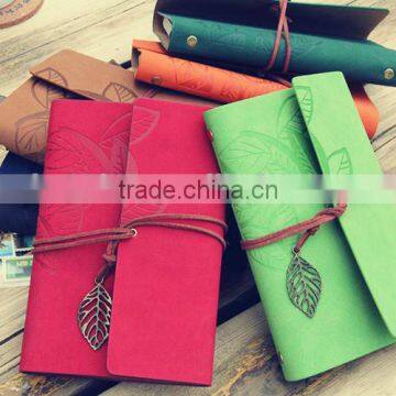 Metal Leaf Decorating Notebooks With 6 Metal Rings Binder photo-4