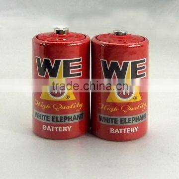 Paper Jacket R20/D/UM-1 Carbon Zinc Battery (OEM welcomed)