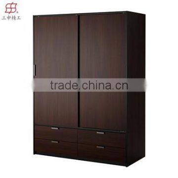 E-1 original design china factory wardrobe wooden bedroom almirah