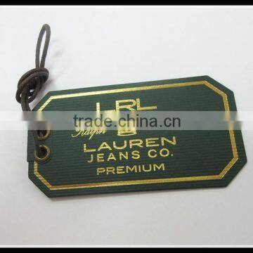 New Design Paper Card Garment Factory Jeans handtag