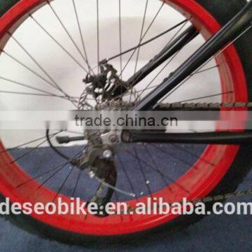 2016 Strange Frame 7 Speed Snow Bicycle 26*4.0 Fat Tires Bicycle photo-5