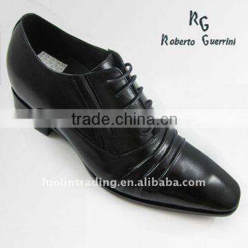 Leather Elevator Shoe