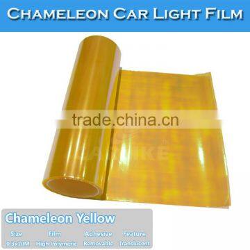 Free Shipping Car Cover PVC Sticker Chameleon Auto Headlight Film photo-3