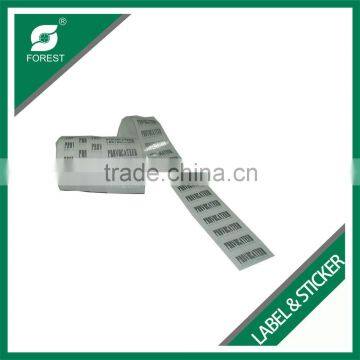 NEW STYLE CUSTOM BRIGHT SILVER REFLECTIVE PET STICKER WATERPROOF SELF ADHESIVE LABELS Quality Choice photo-2