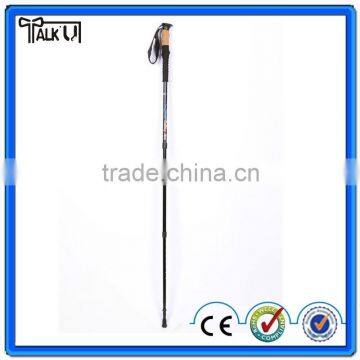 Latest carbon fiber alpenstock walking sticks high quality trekking pole